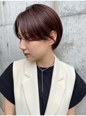 【松本　華】赤髪×マッシュショート