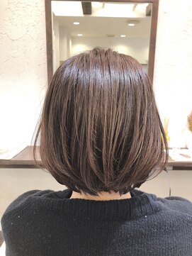 サイン(SIGN) 前髪あり大人マッシュボブ30代40代50代/シアーイルミナカラー