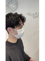 ロミーオム 本厚木(ROMMY. Homme)&nbsp;ハイカールパーマでお洒落に