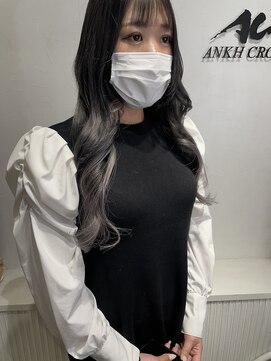 アンク クロス 池袋北口店(ANKHCROSS) 《アンククロス　岩本》グレーグラデーション