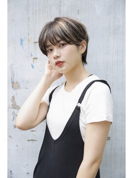 デヴェロペ(Devellope.) 【Devellope.】ショートマッシュ　ハイライト　ブリーチ