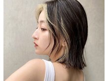 『 インナーカラー 』染めたてから色落ちまで全てがデザインなのです。