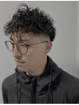 ヒロギンザ 川崎店(HIRO GINZA) スキンフェード×スパイラルパーマ