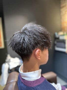 メンズサロン DATE 万博公園店 ソフトツイストパーマ