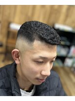 ピシャッとニ代目銀二郎&nbsp;パンチパーマ