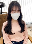韓国前髪顔周り×美髪レイヤー[横浜/縮毛矯正/前髪縮毛矯正]