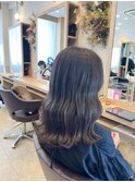 波巻き/アッシュブラック/20代/30代/40代/50代