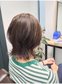 外ハネショートカット