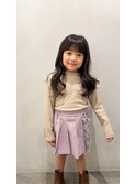 キッズカットお子様カットロングヘア小学生幼稚園保育園