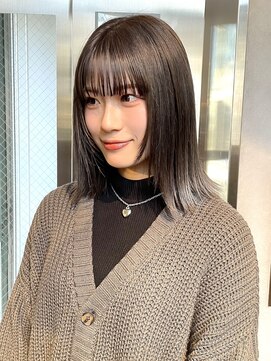 ディッセンバー 渋谷(December) 【December】冬モテカラー×透明感グレージュカラー◎渋谷