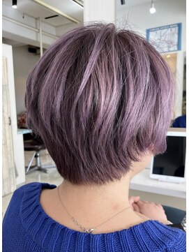 ポリッシュヘアメイク 二和向台店 ラベンダーカラー