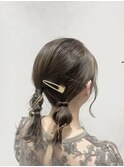 クールベージュ☆ヘアアレンジ