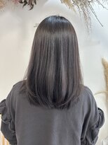 シルエット 美容室&nbsp;【ブリーチなし】フォギーブルー