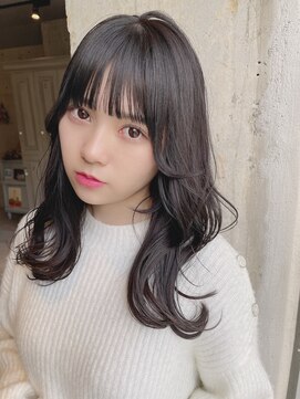 カシュカシュ 表参道(cache cache) 小顔ヘア韓国ヘアくびれヘアヨシンモリレイヤーヘア