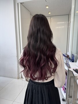 アライブ ハラジュク(ALIVE harajuku) グラデーションカラーバレイヤージュインナーカラー　ryota