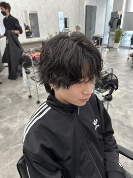 オム ブランシェ(HOMME BLANCHE’) 【AOI】シャドウパーマ