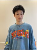 スパイキーショート+ツイストスパイラル
