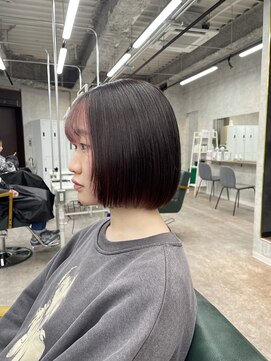 リミットバイアフィナー 大宮店(limit by Afinar) インナーカラーボブ