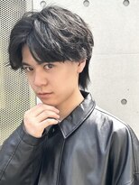 MEN'S HAIRスペインカールスパイキーショートフェザーパーマ