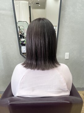 キセイ イオンモール新利府北館店(KISEI) 外ハネ×グレージュ