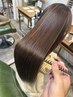 【髪が不足している栄養を補給】カット＋カラー+予防トリートメント