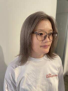 ラフ 大宮店(Laf) ミルクティーベージュ。