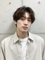 エイチ メンズ(H)&nbsp;メンズツイストパーマフェザーパーマスパイキーショート