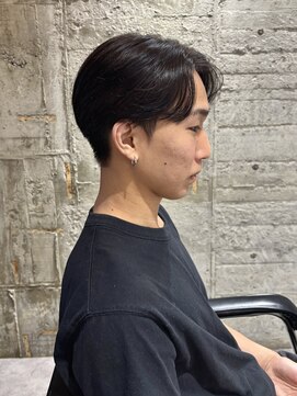 ニアウ 太田店(Niau) センターパートニュアンスパーマスパイラルパーマ群馬太田眉毛