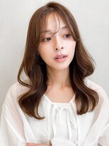 アグノス 青山(Agnos) うるツヤナチュラルカール艶髪ブラウンヘアワンカール