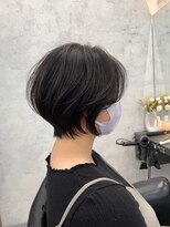 アンセンスバイモードケイズ 銀座店(ANSENS by MODE K's) 【20代30代40代】大人ショートボブ 小顔魅せ イルミナカラー