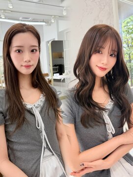 レイリー 原宿 表参道(Rayreee) ひし形シルエット韓国レイヤー/シースルーバング