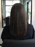 【ナチュラルヘアに♪】カット+縮毛矯正+トリートメント