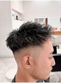 MEN’S HAIR/波巻ツイストスパイラル/フェザーパーマ/京都河原町