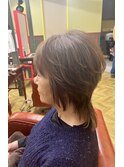 癖を生かした大人ウルフ