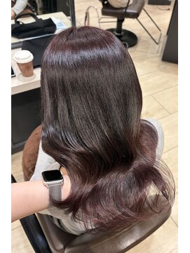 ユーフォリア 銀座本店(Euphoria) 【Euphoria すみれ】ツヤ感ワインレッド　暖色カラー