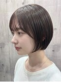 うる艶ミニボブ