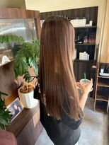 キラヴィ 三宮店(KIRAVI)&nbsp;成人式レイヤーカットウルフボブ マッシュウルフミルクティーベ