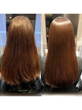 ルーチェス(LUCE/s) 美髪矯正(髪質改善)×ロングヘア