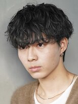 フィフス 渋谷(fifth) 渋谷シャドウパーマブラウン波巻きパーマツイストスパイラル緩め