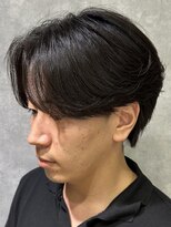 曲がる縮毛矯正専門店 バイ レイズ 名駅(曲がる縮毛矯正専門店 by RAYS)&nbsp;毛流れニュアンスパーマセンターパートフェザーパーマ　k