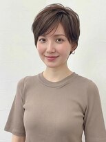 カバーヘア ブリス 上尾西口店(COVER HAIR bliss) ショートレイヤー/似合わせ春カラー/ブリーチなし30代40代p上尾