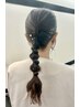 【NEW OPEN】結婚式パーティーヘアアレンジヘアセット¥4,500