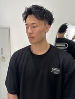 ジーナ 吉塚(Zina) メンズショート×スパイキーショート【福田れん】吉塚 パーマ