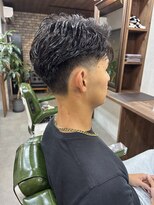 オールマンバーバーショップ 流山おおたかの森(Allman Barbershop) ニュアンスパーマ/ニュアンスウルフ/スペインカール/流山/柏
