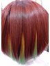 調節カット+インナーカラー(全体カラー込)+PPT(ダブルブリーチでも+￥1500です