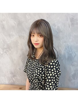 ラパヘアー(Lapa hair) 柔らかグレージュカラー