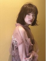 シェス 梅田茶屋町(shes)&nbsp;人気小顔大人ボブスタイル