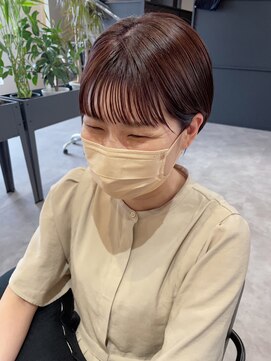 ナンバー(number+) 20代30代大人可愛いナチュラル小顔丸みショート