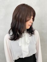 エンドリンク(endlink) 秋冬バイオレットブラウン×顔まわりレイヤー