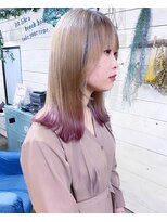 トーク 伊丹本店(TAL'KE)&nbsp;TAL'KE/ベージュ×ピンク_870